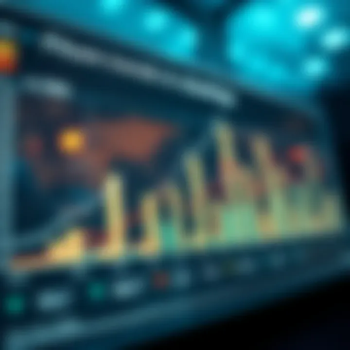 Chart forecasting future trends in CRM technology