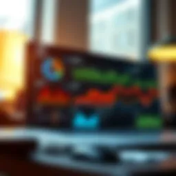 Dynamic dashboard showcasing CRM analytics