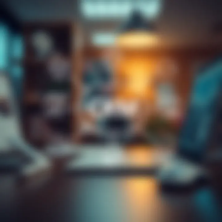 Visual representation of CRM functionalities