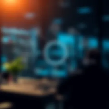 Diagram of various CRM system types