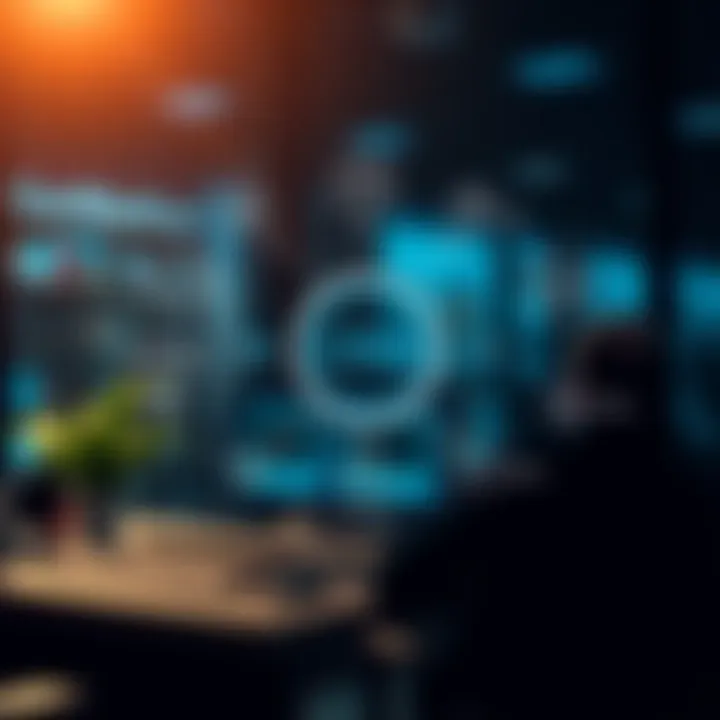 Diagram of various CRM system types