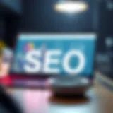 Visual representation of on-page SEO elements