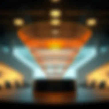 Visual representation of a click funnel structure