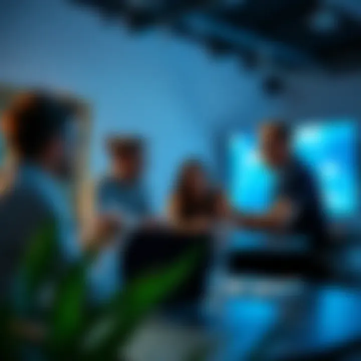 Virtual team bonding session with interactive activities
